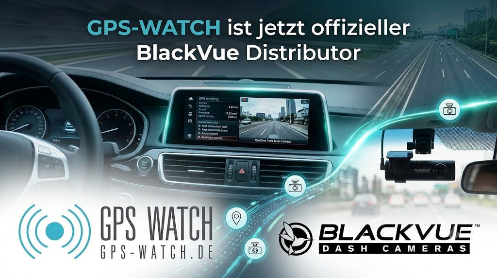 GPS-WATCH ist ab sofort offizieller BlackVue Distributor