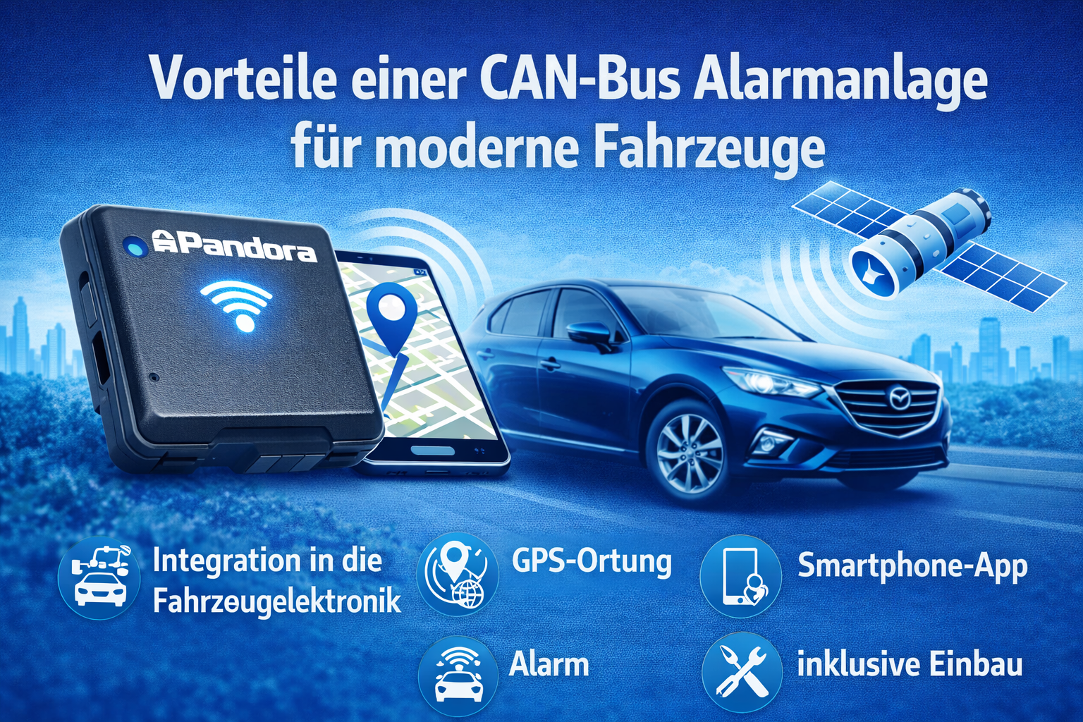 Vorteile einer Pandora CAN-Bus Alarmanlage für moderne Fahrzeuge