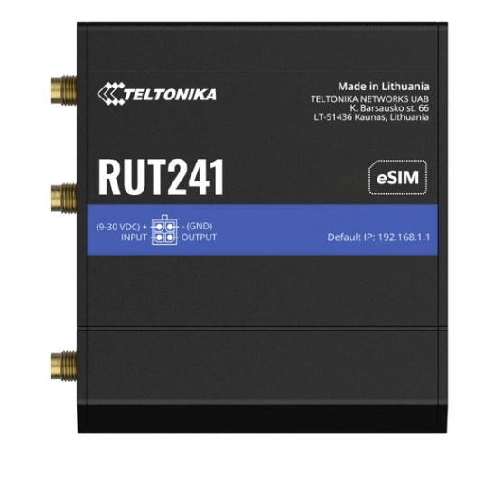 Teltonika RUT241 4G/LTE Router eSIM