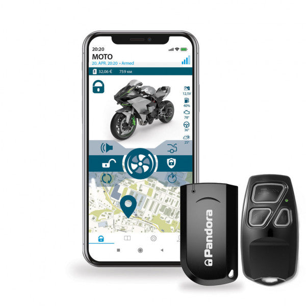 Pandora Moto Evo Motorrad Alarmanlage Inkl. Einbau